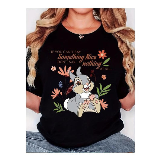 'Bunny Flower Flock Something Nice Alphabet Easter' - Adult & Kids T-Shirts, Sweatshirts & Hoodies apparel design preview 1