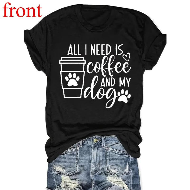Casual Crew Neck Regular Length Coffee Dog All - Adult & Kids T-Shirts, Sweatshirts & Hoodies apparel design preview 1