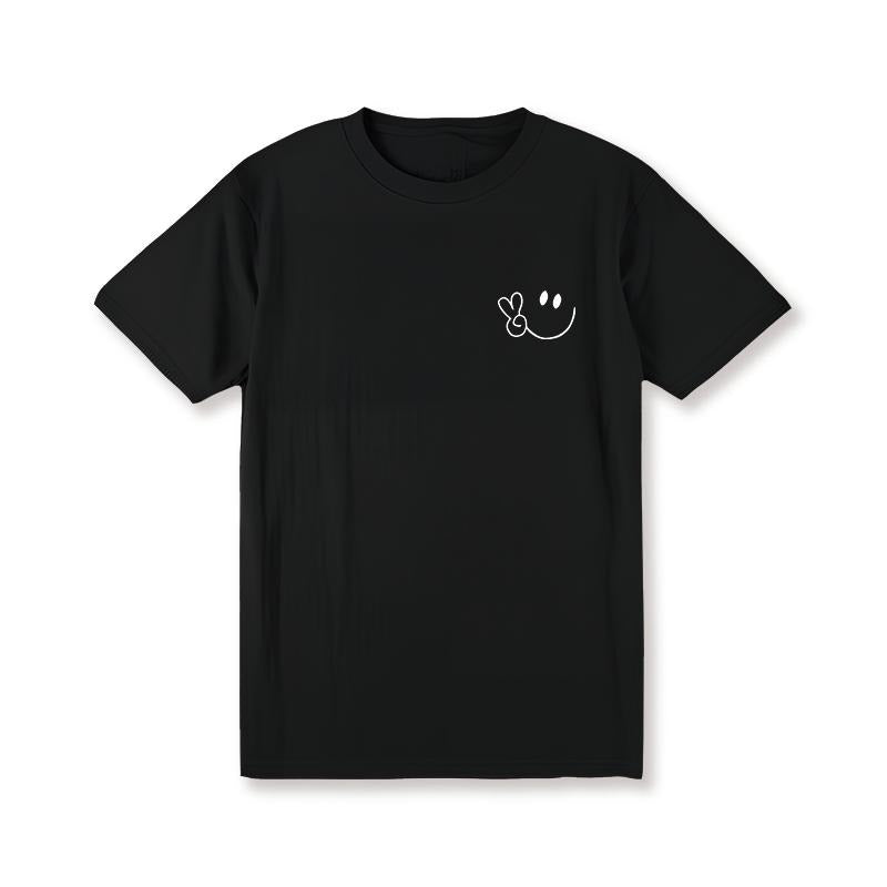 Casual Short Sleeve Joyful Face Print Soft Summer - Adult & Kids T-Shirts, Sweatshirts & Hoodies apparel design preview 1