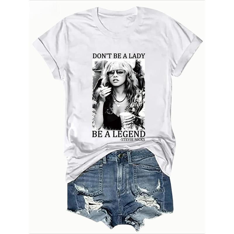 Letter Printed Retro Casual Short Sleeved Made 100% - Adult & Kids T-Shirts, Sweatshirts & Hoodies apparel design preview 1