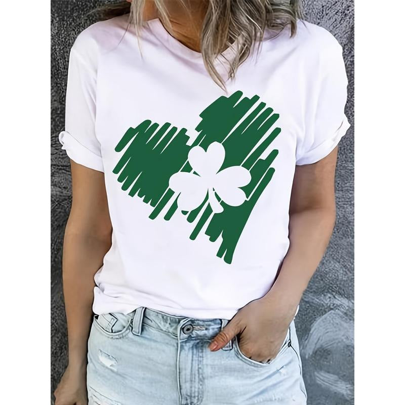 St. Patrick'S Day Casual Crew Neck Polyester Heart - Adult & Kids T-Shirts, Sweatshirts & Hoodies apparel design preview 1