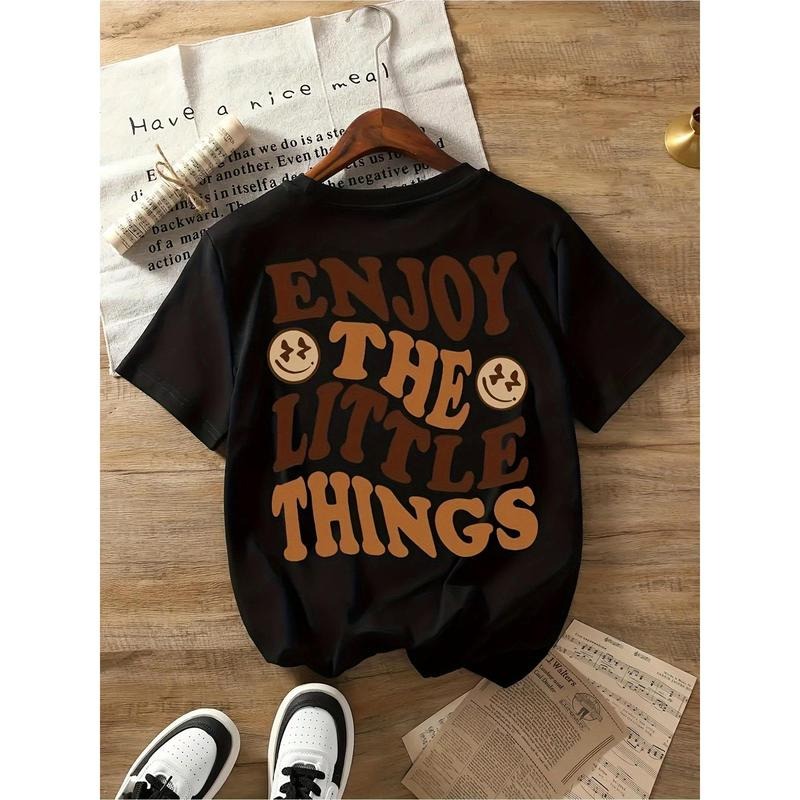 "Enjoy Little Things" Soft 100% Cotton Casual Summer - Adult & Kids T-Shirts, Sweatshirts & Hoodies apparel design preview 1