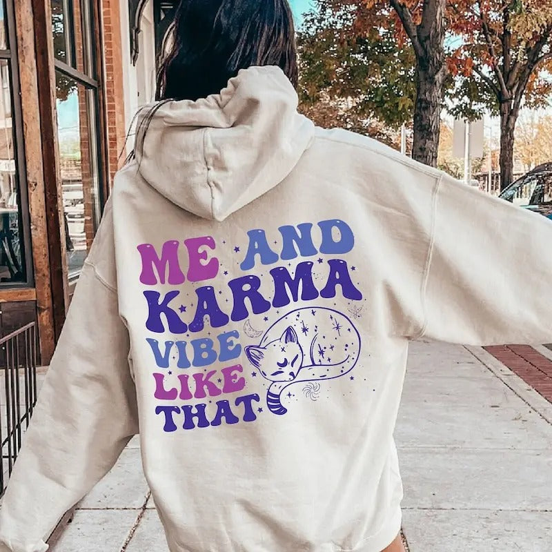 Words Back Karma Concert Girlfriend Trending Girl - Adult & Kids T-Shirts, Sweatshirts & Hoodies apparel design preview 1