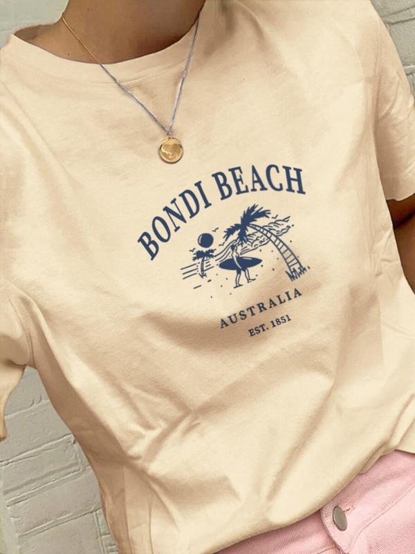 Australia Letter Print Round Neck Casual Slogan Crew - Adult & Kids T-Shirts, Sweatshirts & Hoodies apparel design preview 1