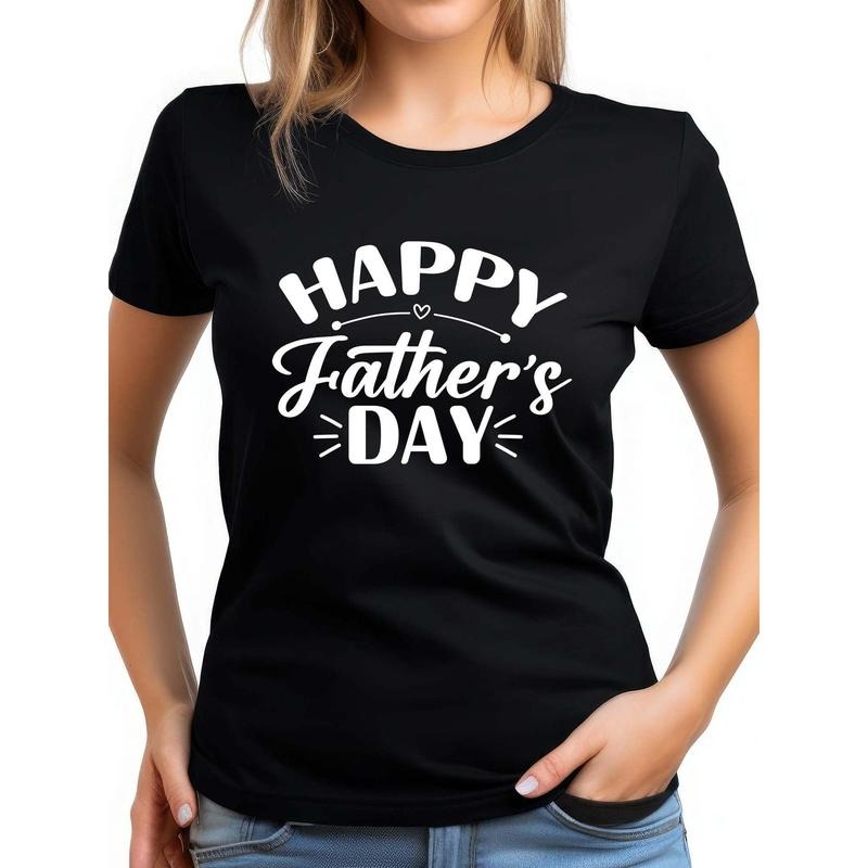 Black Cotton 180g Crew Neck Short Sleeve "Happy White - Adult & Kids T-Shirts, Sweatshirts & Hoodies apparel design preview 1