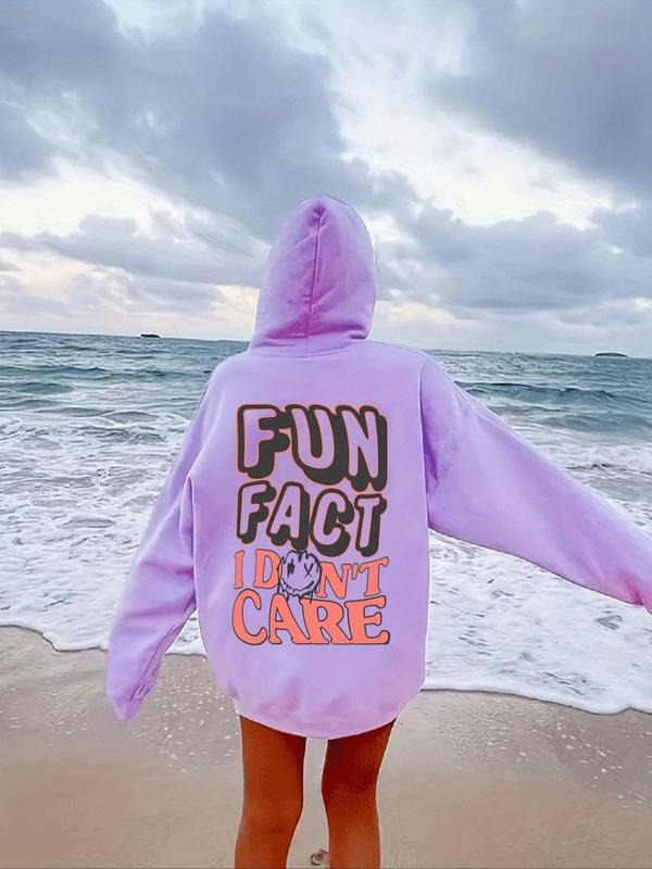 Cartoon Face Letter Print Drop Shoulder Casual - Adult & Kids T-Shirts, Sweatshirts & Hoodies apparel design preview 1