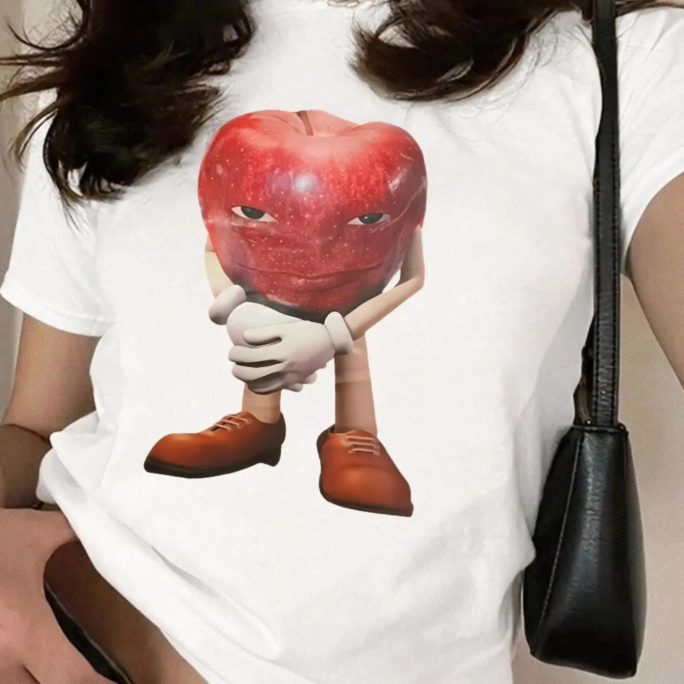 Cartoon Fruit Print Round Neck Casual Short Sleeve - Adult & Kids T-Shirts, Sweatshirts & Hoodies apparel design preview 1