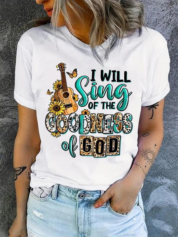 Cartoon Print Round Neck Casual Short Sleeve Summer - Adult & Kids T-Shirts, Sweatshirts & Hoodies apparel design preview 1