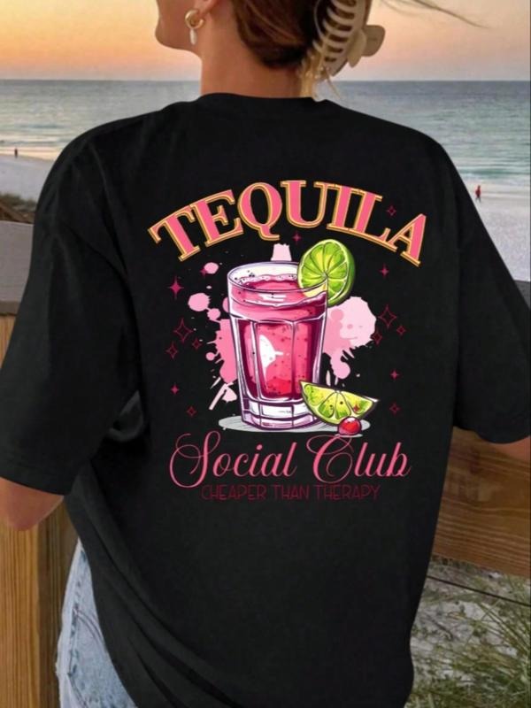 Cartoon Lemon Print Round Neck Casual Short Sleeve - Adult & Kids T-Shirts, Sweatshirts & Hoodies apparel design preview 1