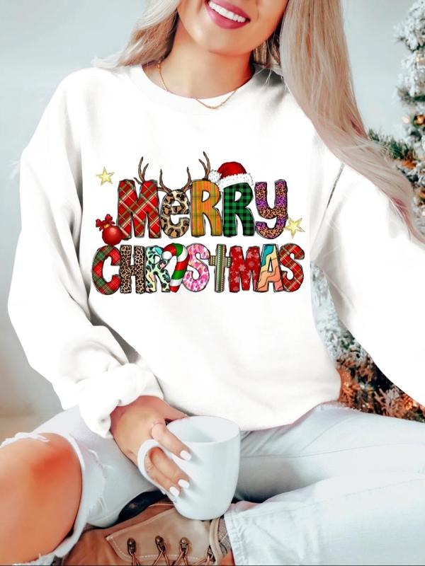 Cartoon Letter Print Round Neck Casual Crew Spring - Adult & Kids T-Shirts, Sweatshirts & Hoodies apparel design preview 1