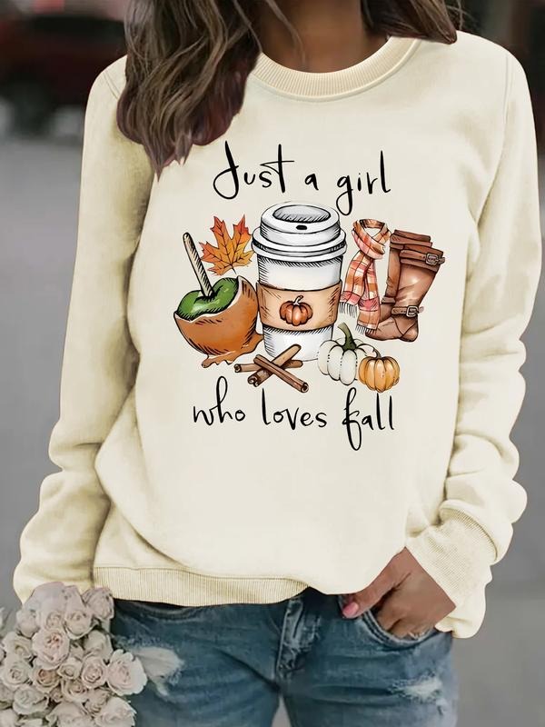 Casual Autumn Lover Soft Round Neck Comfort Fit Top - Adult & Kids T-Shirts, Sweatshirts & Hoodies apparel design preview 1