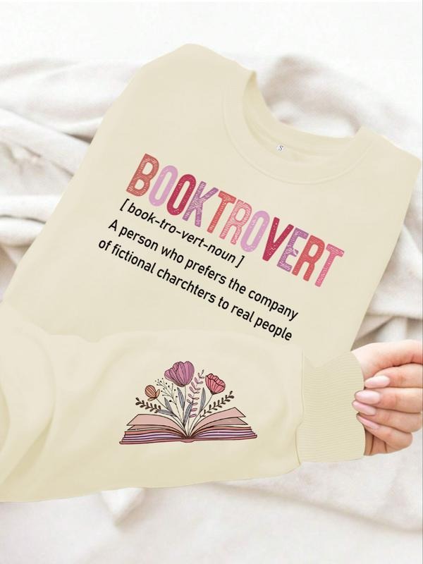 Casual Booktrovert Print Soft Round Neck Comfortable - Adult & Kids T-Shirts, Sweatshirts & Hoodies apparel design preview 1