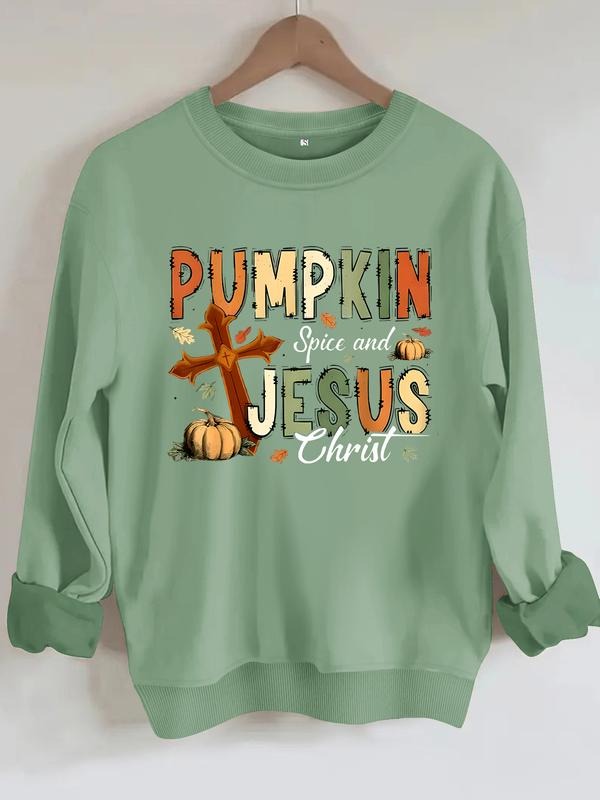 Casual Christian Faith Pumpkin Spice Jesus Christ - Adult & Kids T-Shirts, Sweatshirts & Hoodies apparel design preview 1