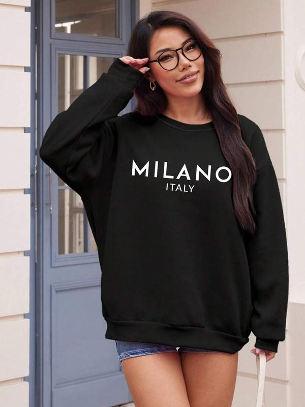 Casual Comfortable Printed Fleece Drop Shoulder Fall - Adult & Kids T-Shirts, Sweatshirts & Hoodies apparel design preview 1