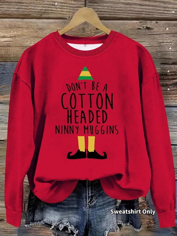 Casual Creative Slogan Print Soft Round Neck Comfort - Adult & Kids T-Shirts, Sweatshirts & Hoodies apparel design preview 1