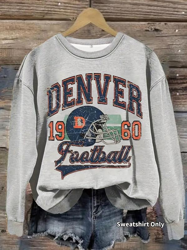 Casual Denver Pattern Soft Round Neck Comfortable - Adult & Kids T-Shirts, Sweatshirts & Hoodies apparel design preview 1