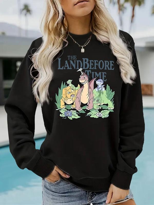 Casual Dinosaur Fleece Soft Round Neck Comfort - Adult & Kids T-Shirts, Sweatshirts & Hoodies apparel design preview 1