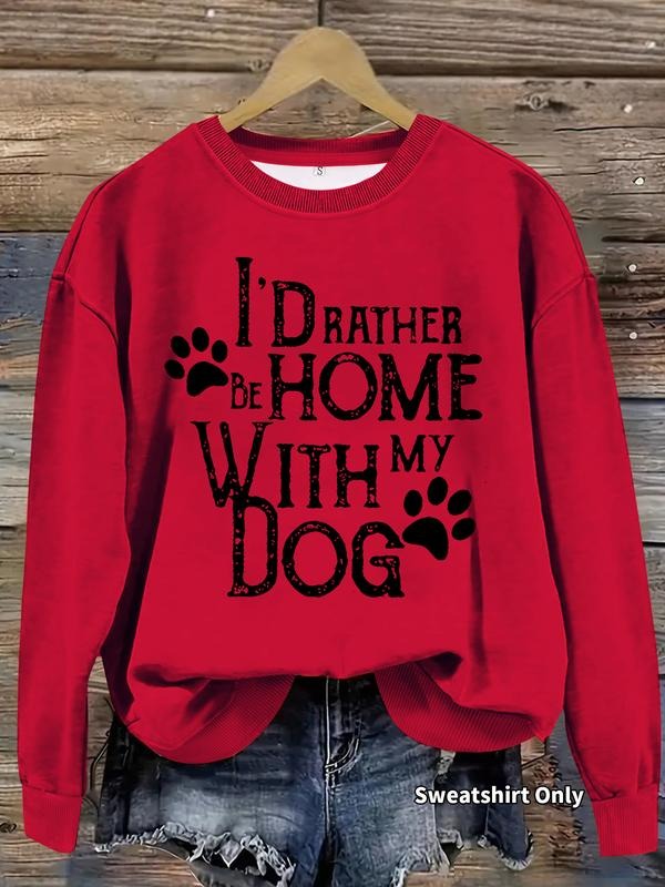 Casual Dog Lover Soft Round Neck Comfortable Daily - Adult & Kids T-Shirts, Sweatshirts & Hoodies apparel design preview 1