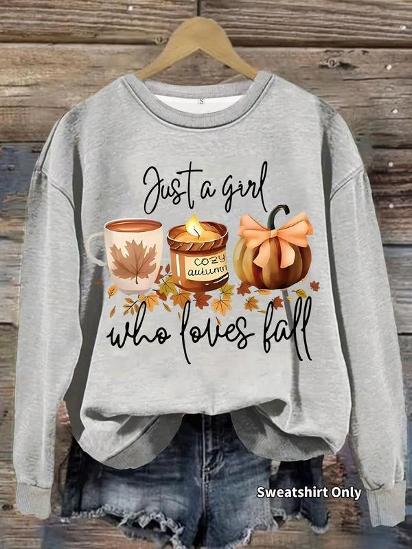 Casual Fall Maple Leaf Print Soft Round Neck Comfort - Adult & Kids T-Shirts, Sweatshirts & Hoodies apparel design preview 1