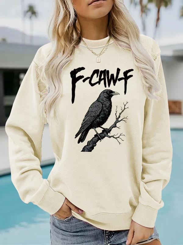 Casual Gothic Letter Print Soft Round Neck - Adult & Kids T-Shirts, Sweatshirts & Hoodies apparel design preview 1