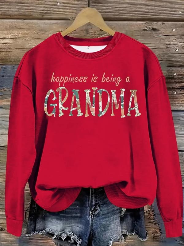 Casual Granny Print Soft Round Neck Comfortable Daily - Adult & Kids T-Shirts, Sweatshirts & Hoodies apparel design preview 1