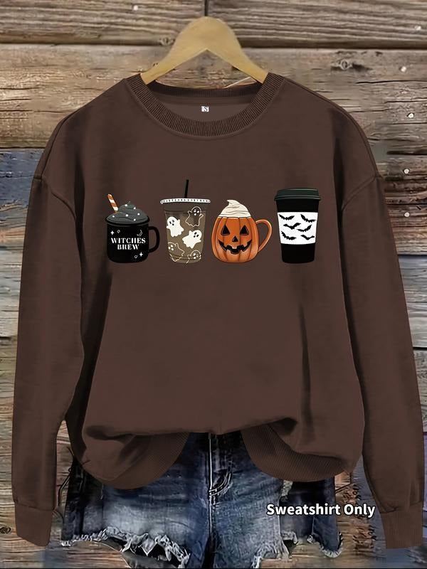 Casual Halloween Soft Round Neck Comfortable Daily 02 - Adult & Kids T-Shirts, Sweatshirts & Hoodies apparel design preview 1