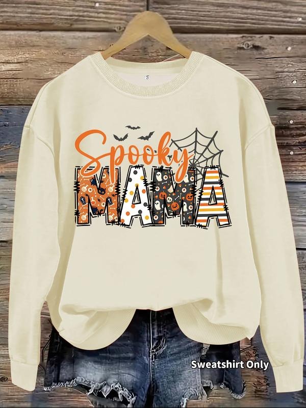 Casual Halloween Horror Pattern Soft Round Neck - Adult & Kids T-Shirts, Sweatshirts & Hoodies apparel design preview 1