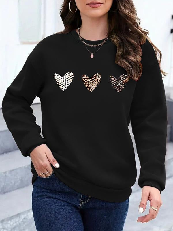 Casual Heart Pattern Soft Round Neck Comfort Durable - Adult & Kids T-Shirts, Sweatshirts & Hoodies apparel design preview 1