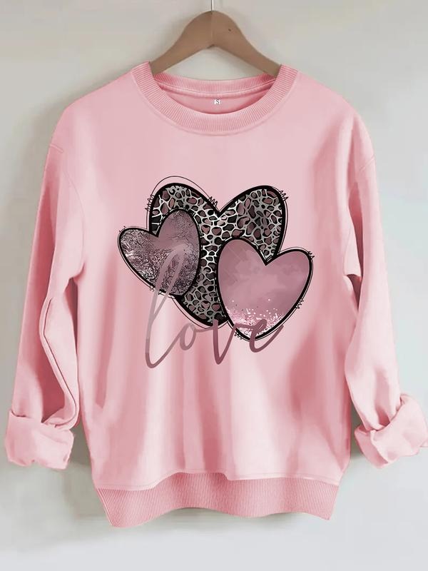 Casual Heart Print Soft Round Neck Comfort Durable - Adult & Kids T-Shirts, Sweatshirts & Hoodies apparel design preview 1