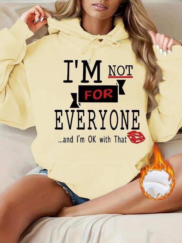 Casual Hooded Bold Print Loose Fit Thick Knit Fall - Adult & Kids T-Shirts, Sweatshirts & Hoodies apparel design preview 1