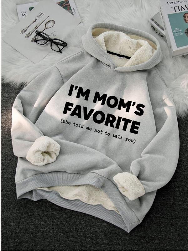 Casual Hooded Lamb Fur Lining Comfortable Warmth - Adult & Kids T-Shirts, Sweatshirts & Hoodies apparel design preview 1