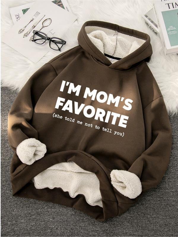 Casual Hooded Lamb Fur Lining Comfortable Warmth - Adult & Kids T-Shirts, Sweatshirts & Hoodies apparel design preview 1