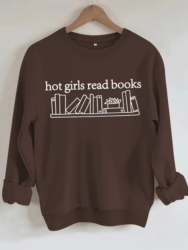 Casual Hot Book Pattern Soft Round Neck Comfortable - Adult & Kids T-Shirts, Sweatshirts & Hoodies apparel design preview 1