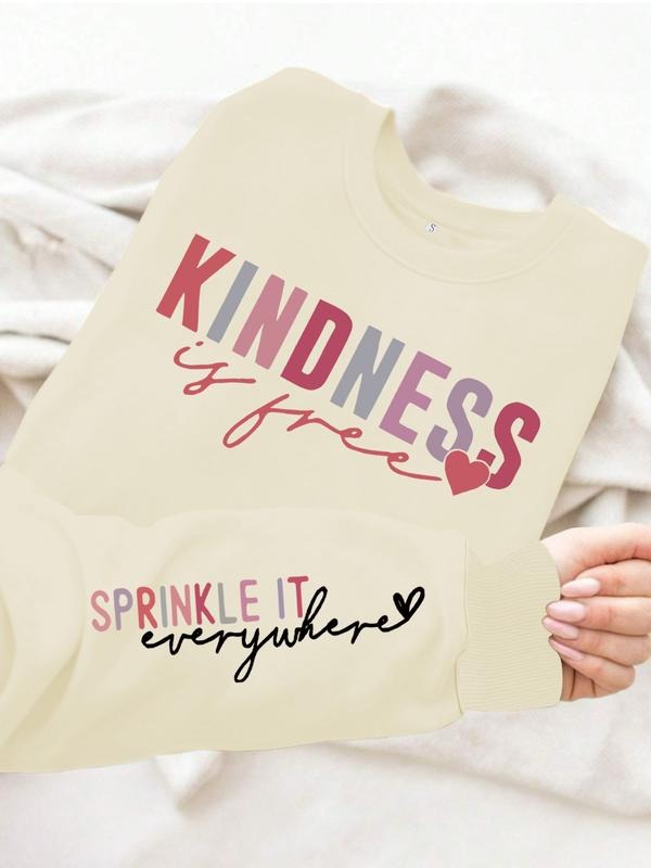 Casual Kindness Heart Pattern Soft Round Neck - Adult & Kids T-Shirts, Sweatshirts & Hoodies apparel design preview 1