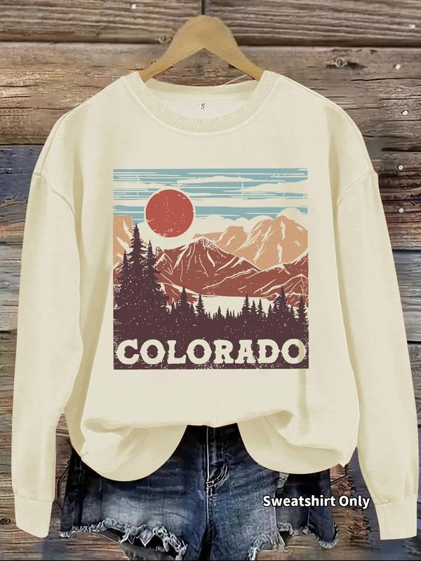 Casual Landscape Print Soft Round Neck Comfortable - Adult & Kids T-Shirts, Sweatshirts & Hoodies apparel design preview 1