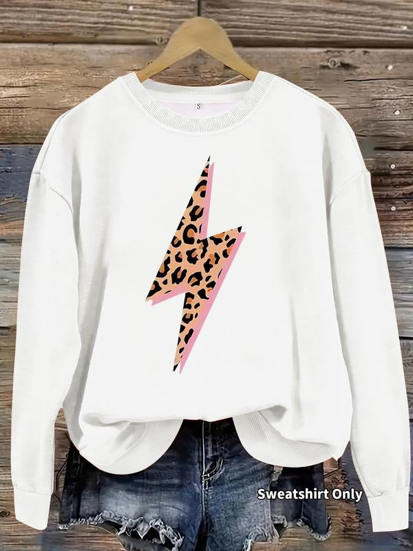 Casual Leopard Print Soft Round Neck Comfortable - Adult & Kids T-Shirts, Sweatshirts & Hoodies apparel design preview 1