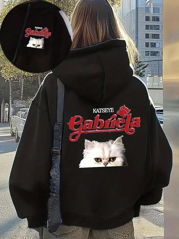 Casual Letter Adjustable Drawstring Cap Fleece Lined - Adult & Kids T-Shirts, Sweatshirts & Hoodies apparel design preview 1