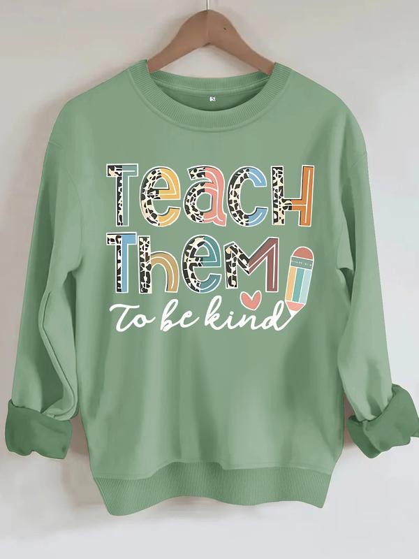 Casual Letter Pattern Soft Round Neck Comfort Durable - Adult & Kids T-Shirts, Sweatshirts & Hoodies apparel design preview 1