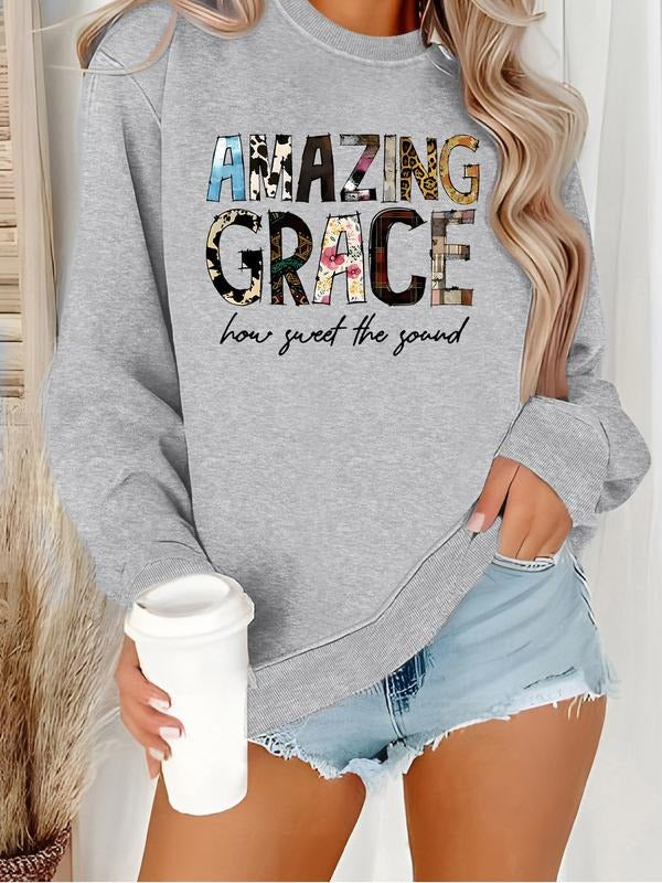 Casual Letter Print Soft Round Neck Comfort Durable - Adult & Kids T-Shirts, Sweatshirts & Hoodies apparel design preview 1