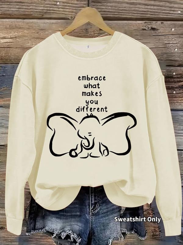 Casual Letter Print Soft Round Neck Comfortable Daily - Adult & Kids T-Shirts, Sweatshirts & Hoodies apparel design preview 1