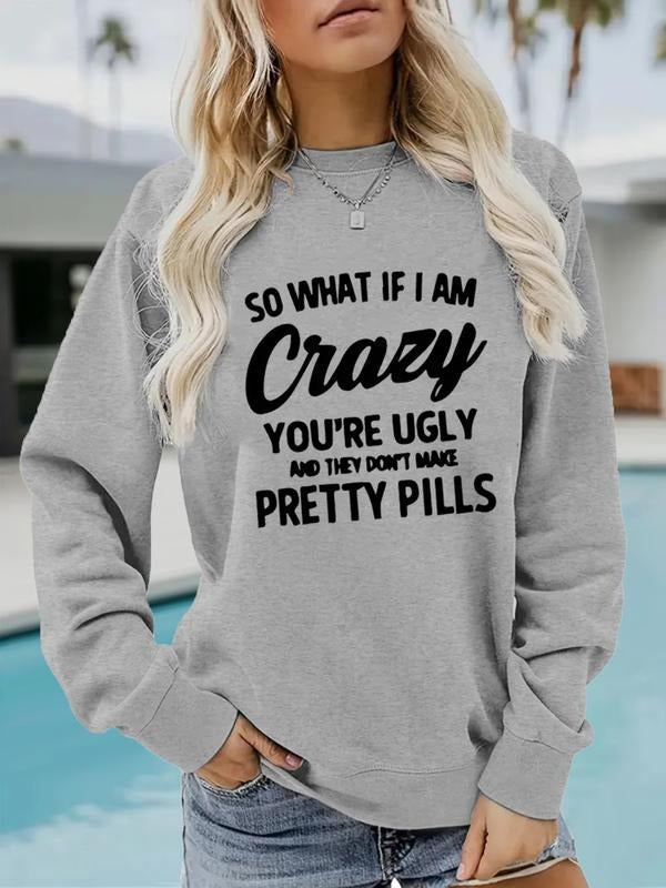 Casual Letter Print Soft Round Neck Comfortable Daily - Adult & Kids T-Shirts, Sweatshirts & Hoodies apparel design preview 1