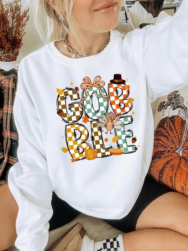 Casual Loose Fit Letter Print Fall Winter Thicken - Adult & Kids T-Shirts, Sweatshirts & Hoodies apparel design preview 1