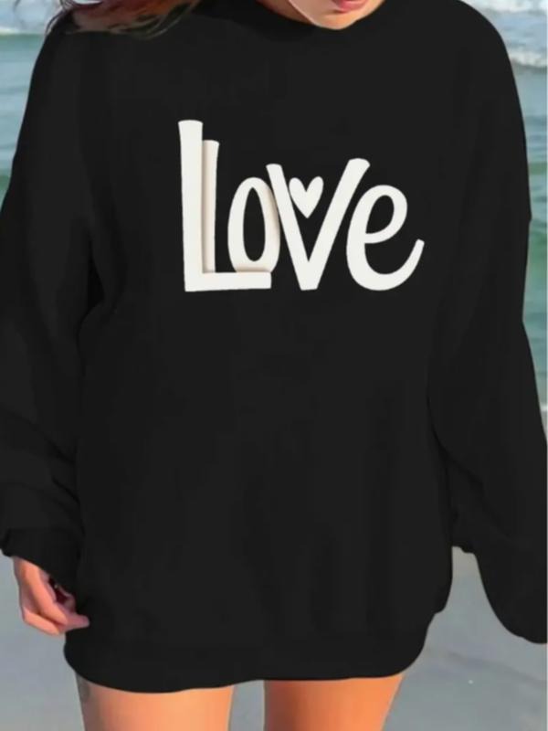 Casual Love Heart Pattern Soft Round Neck Comfort - Adult & Kids T-Shirts, Sweatshirts & Hoodies apparel design preview 1