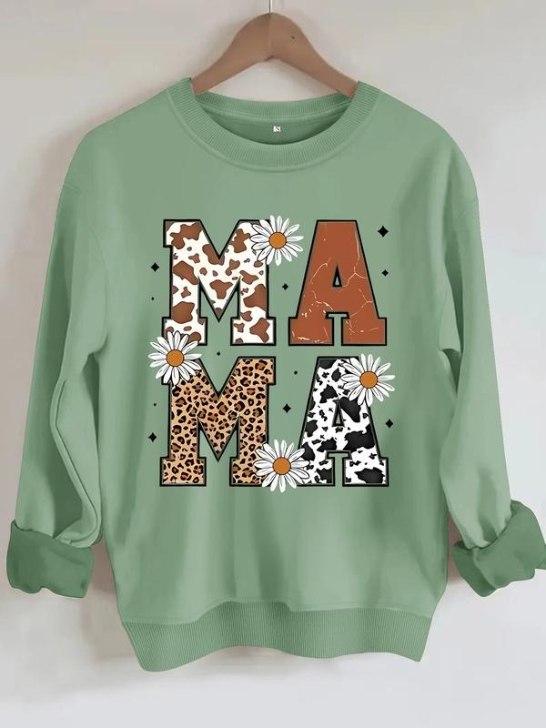 Casual Mama Floral Soft Round Neck Comfort Durable - Adult & Kids T-Shirts, Sweatshirts & Hoodies apparel design preview 1