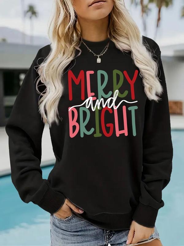 Casual Merry Bright Soft Round Neck Comfortable Daily - Adult & Kids T-Shirts, Sweatshirts & Hoodies apparel design preview 1
