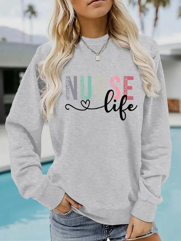 Casual Nurse Soft Round Neck Comfortable Daily - Adult & Kids T-Shirts, Sweatshirts & Hoodies apparel design preview 1