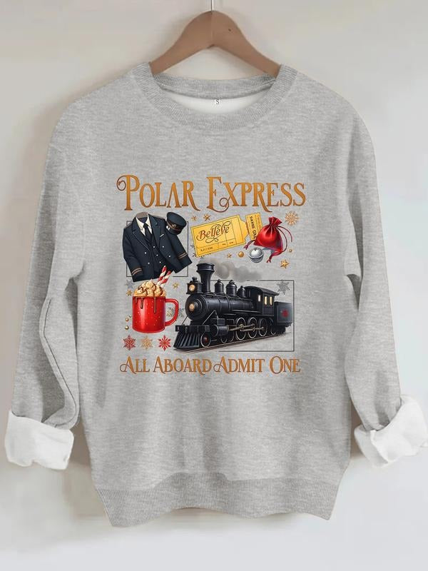 Casual Polar Pattern Soft Round Neck Comfort Durable - Adult & Kids T-Shirts, Sweatshirts & Hoodies apparel design preview 1