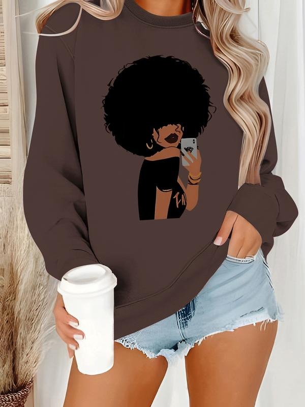 Casual Portrait Print Soft Round Neck Comfortable - Adult & Kids T-Shirts, Sweatshirts & Hoodies apparel design preview 1