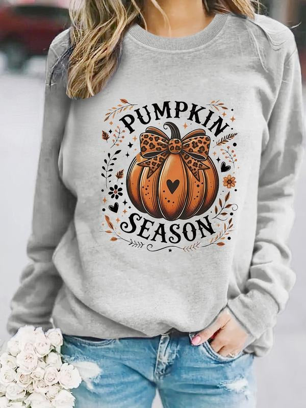 Casual Pumpkin Soft Round Neck Comfortable Daily - Adult & Kids T-Shirts, Sweatshirts & Hoodies apparel design preview 1