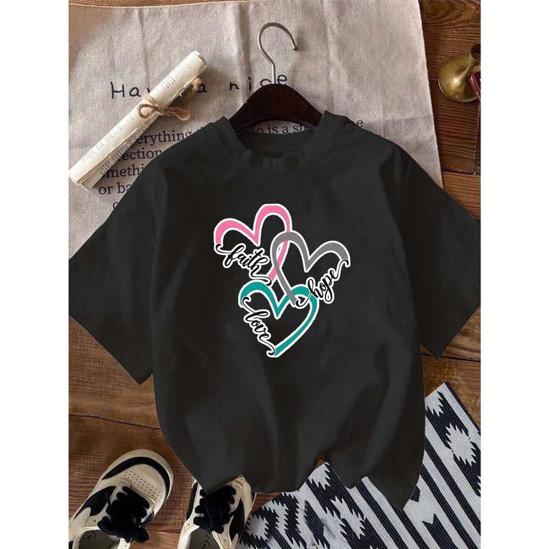 Casual Short Sleeve 100% Cotton Loose Fit Round Neck - Adult & Kids T-Shirts, Sweatshirts & Hoodies apparel design preview 1